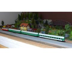 Model osobního vozu 1. tř. Y-B 70, ČD, V. epocha